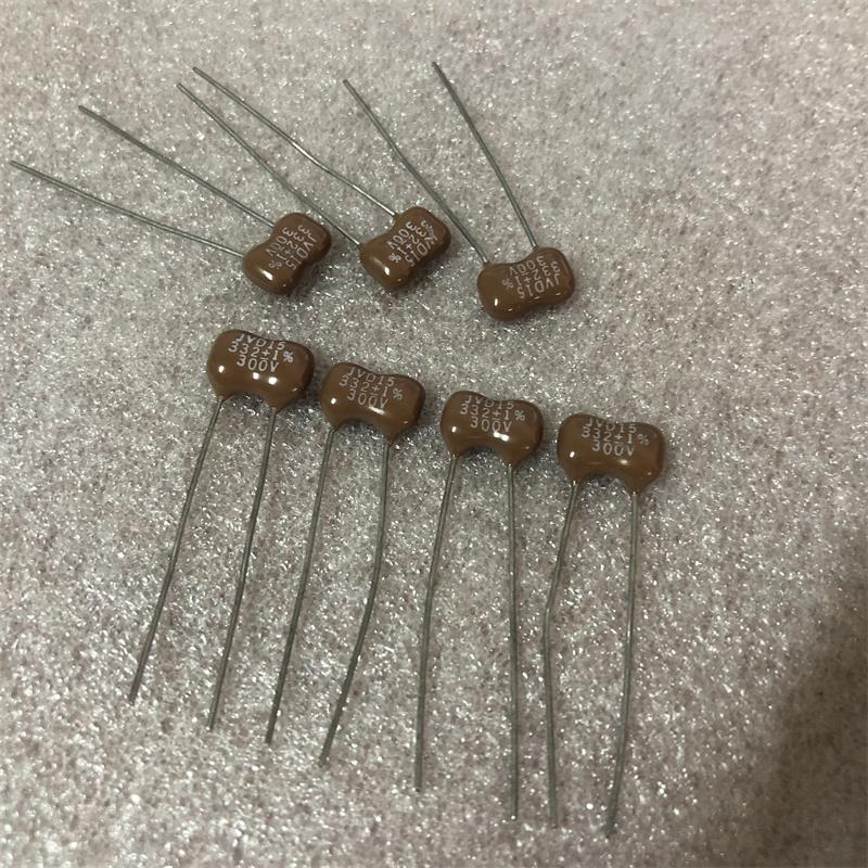 全新美国JAN-JVD15332系 332PF 300V 331J 1% 音频银云母电容