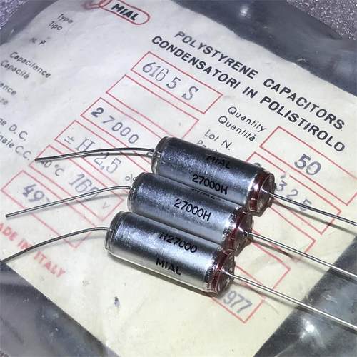 原包MIAL老款意大利 27000PF 0.027UF 160V 音频聚苯乙烯发烧电容
