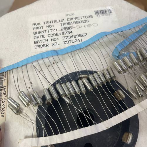 全新美国 AVX TAAB1R5K63G TAA系 1.5UF 63V 发烧音频钽电解电容