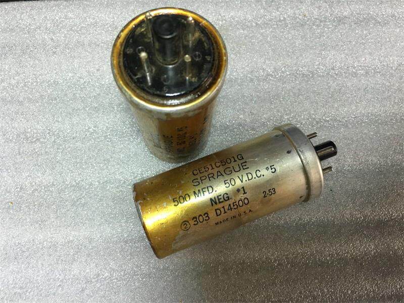 拆机古董美国发烧电解电容