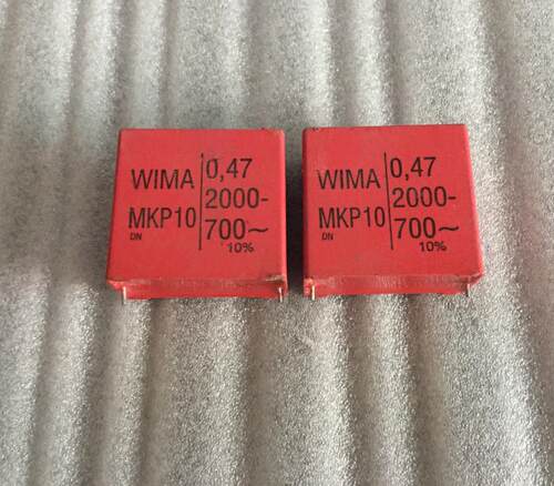 拆机 德国WIMA 威马 MKP10系 0.47UF 2000V 发烧耦合音频无极电容