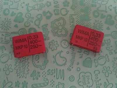 德国WIMA威马 MKP10系列 400V 0.33UF 发烧耦合无极薄膜电容