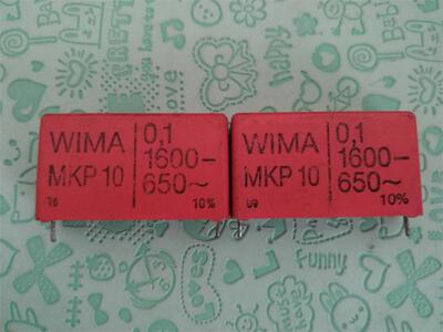 德国WIMA威马 MKP10 0.1UF 1600V 发烧耦合无极电容