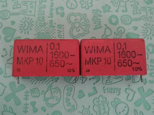 德国WIMA威马 MKP10 0.1UF 1600V 发烧耦合无极电容