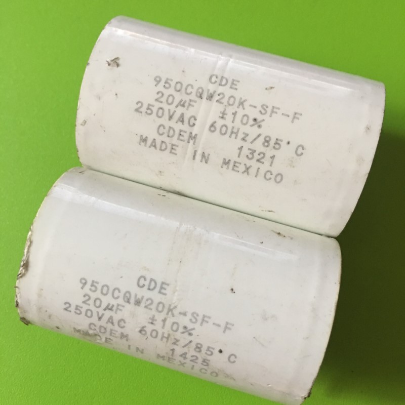 拆机 美国 CDET 935C系 20UF250V AC 206K 发烧无极分频薄膜电容