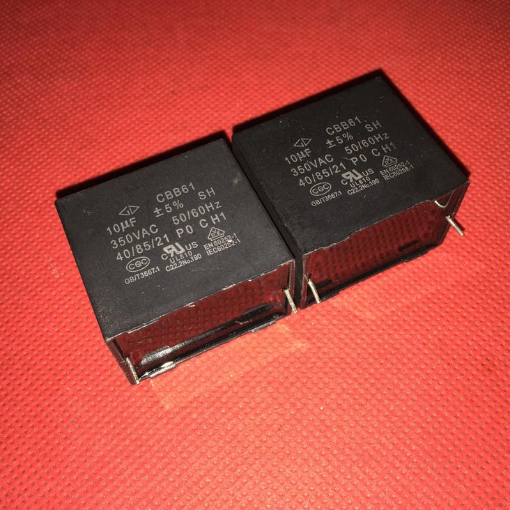 全新 法拉 CBB61系 10UF350V AC 1000V  高压滤波关断无极性电容