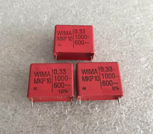 拆机 德国 威马WIMA MKP10 0.33UF 1000V 发烧耦合无极电容