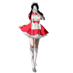 cosplay性感可爱女佣服角色扮演cos服连衣裙短 女仆装