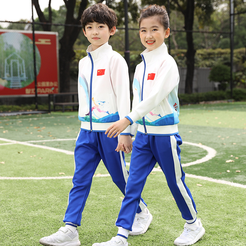 中小学生校服春秋装运动会开幕式