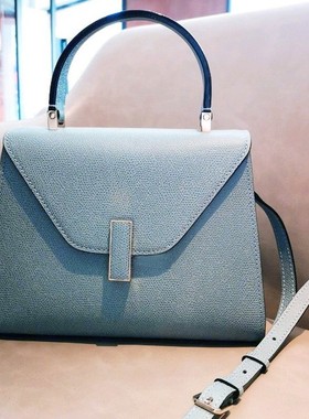 Iside女包倪妮姚晨同款时尚百搭手提牛皮凯莉包单肩斜挎小包包