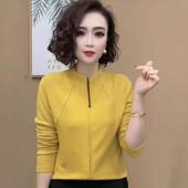 双面德绒高档气质休闲减龄女上衣潮 2026秋冬新款 高级时尚 拉链开衫