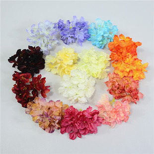 16叉烧边绣球仿真花婚礼场景背景墙拱门插花商场景观布置花墙插花