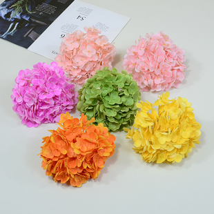 仿真花手感绣球大号婚礼场景背景墙地排插花商场景观氛围布置插花