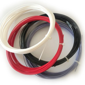 包邮 正品 六角网球拍线堪比力士浪六棱角凹棱纹聚酯硬线上旋耐打