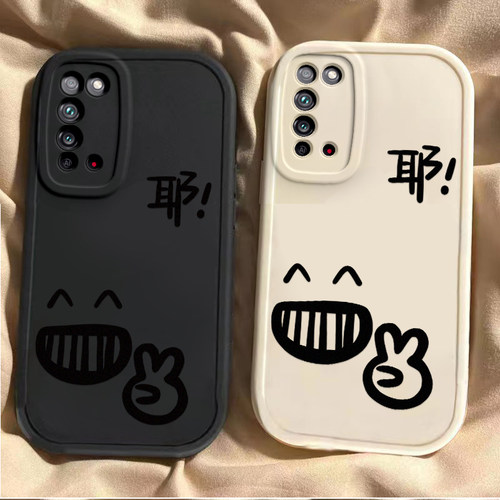 适用于荣耀X10壳新款HonorX10max保护套华为x1o硅胶软壳叉十telanooa防摔全包h0n0rx男女卡通可爱情侣