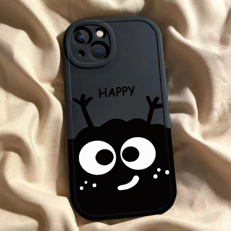 适用于OPPOReno14壳Reno12保护套新款Rone13硅胶reno14pro全包reno13防摔Reon12pro磨砂薄Rone12开心煤球