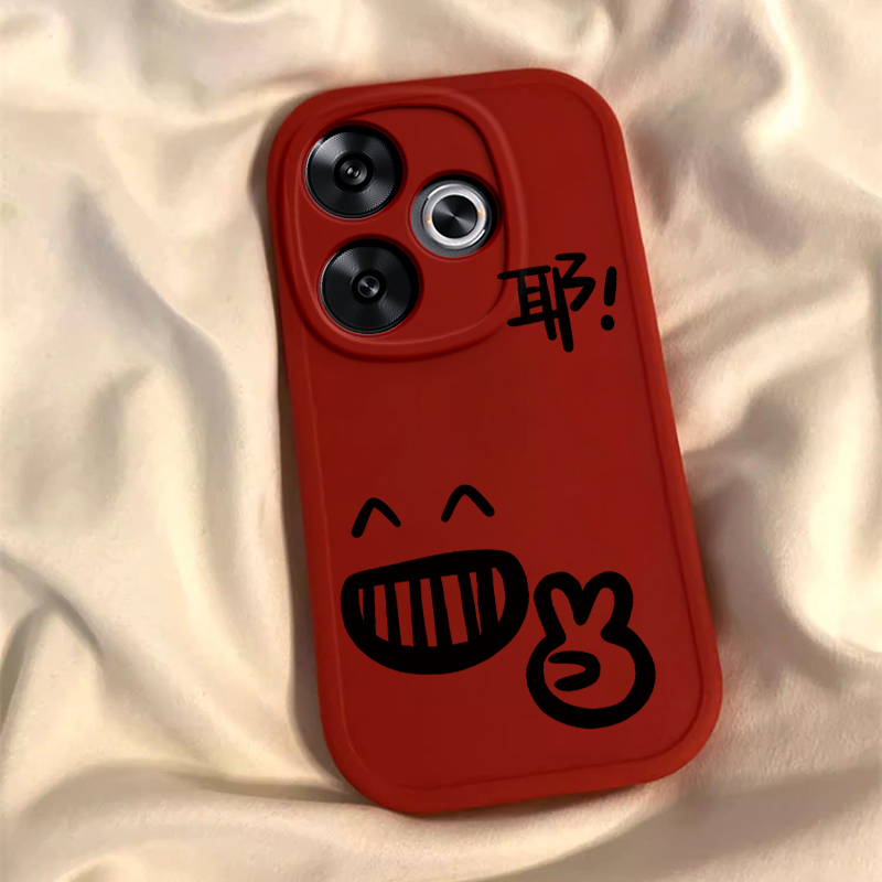 适用于红米Note13R壳新款RedmiNote13RPro硅胶套Redmi小米RPor卡通可爱Noto外壳Nont全包RPr0防摔Not男女