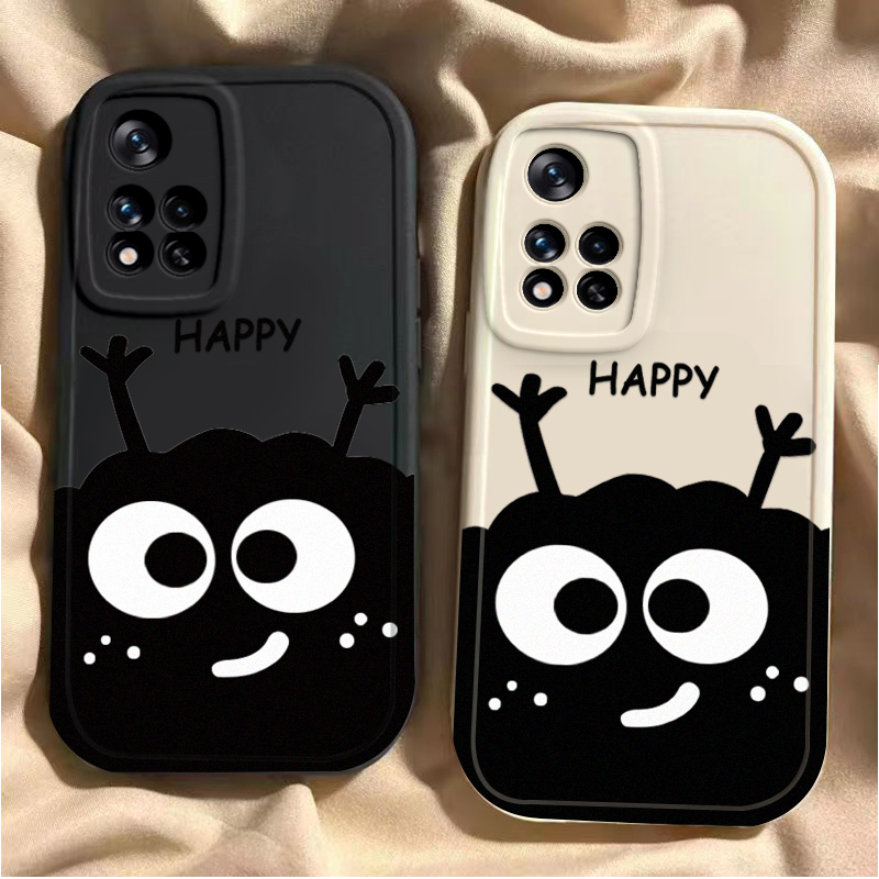 适用于红米Note11pro壳新款Redminote11Tpro全包Redmi小米noto11T套not115G卡通nont114G防摔外壳tpo男女