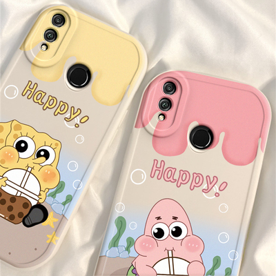 适用于荣耀8xmax壳华为are一al00硅胶保护套honor防摔全包男女8xmαx新款X8软mas外壳areal可爱情侣卡通