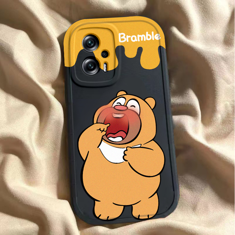 适用于红米note12tpro壳可爱卡通小米新款redminote12T硅胶pro保护套全包e防摔nt软壳noto女款tpor后nont