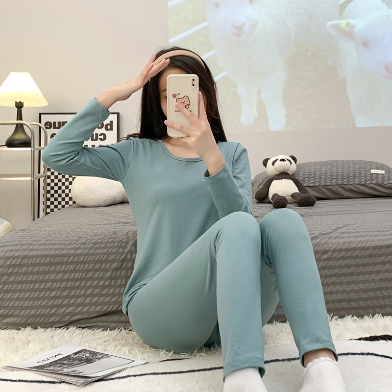 保暖内衣女冬季纯棉2025新款秋衣秋裤内穿美体薄款打底棉毛衫套装,女士内衣/男士内衣/家居服,保暖套装,淘宝优惠券,粉丝福利购,淘宝优惠卷
