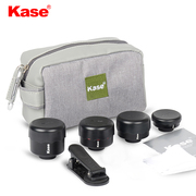 Kase card color mobile phone lens set II generation second generation wide-angle + macro + fisheye + multiplier four-in-one suitable for Apple iphone Huawei Samsung Xiaomi mobile phone photography additional mirror