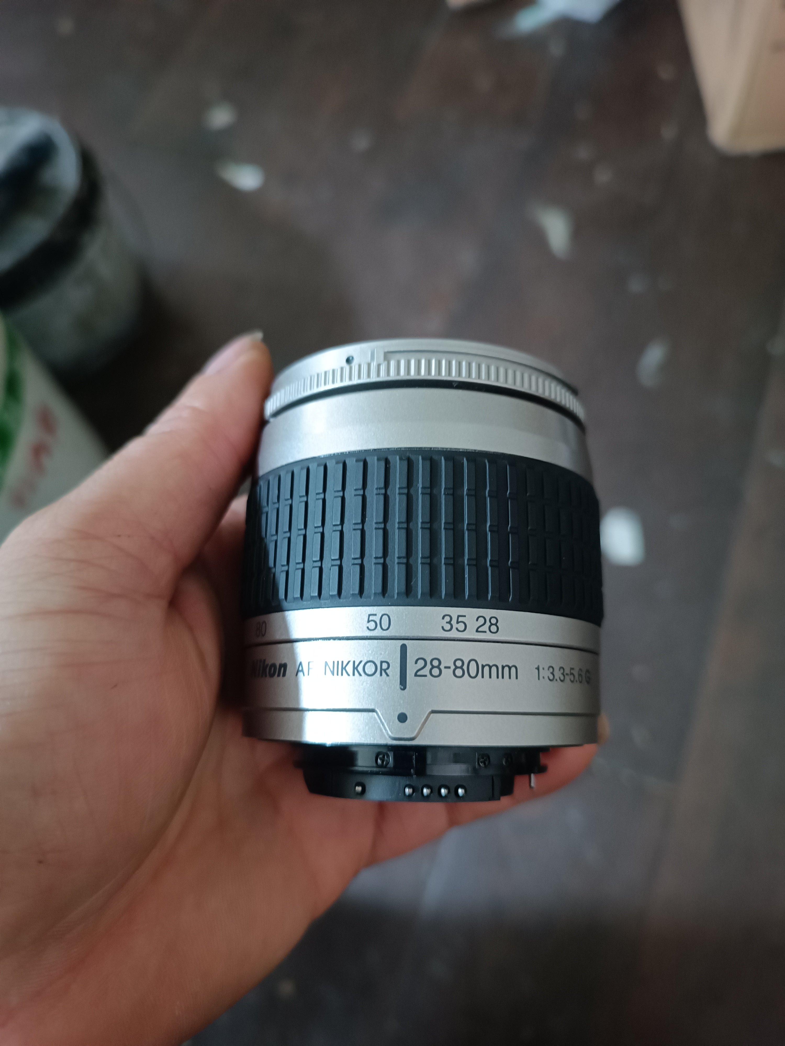 尼康af28-80小土狗成色新可搭配尼康F80胶片机数码单反D750等