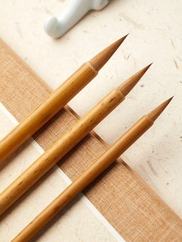 Кисть для каллиграфии Люпинтана Ван Сичжи, специальная маленькая обычная кисть Ланхао с обычным шрифтом и бегущий шрифт, курсив профессионального уровня