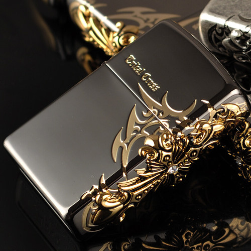 原装zippo打火机圣天使十字架