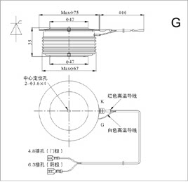 巨晶电气 KP08GY65 可控硅  晶闸管