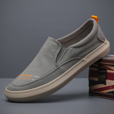 宝达透气帆布简约低帮潮流男鞋