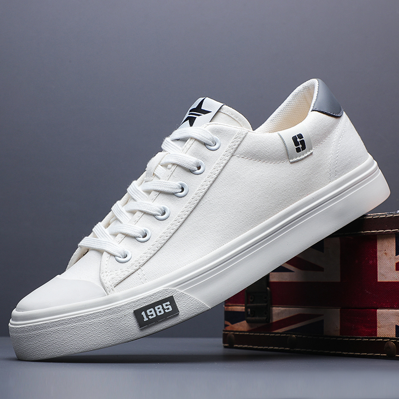 帆布鞋学生透气休闲布鞋百搭夏季