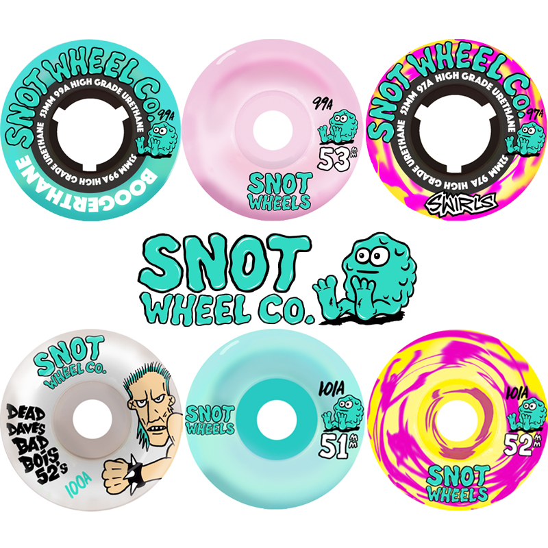 SNOT鼻涕輪專業滑板輪