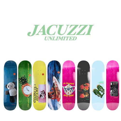 JacuzziUnlimited双翘滑板板面
