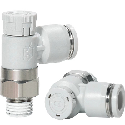 亚德客推锁调速节流阀PTL6M5A-M