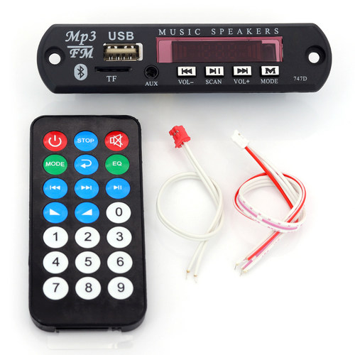 车载MP3蓝牙5.0音频接收器模块