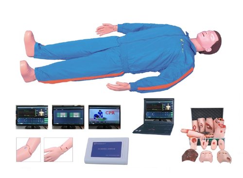 高级心肺复苏、创伤模拟人（计算机控制、二合一功能）KAR/CPR650