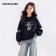 洋气套衫 初中生女孩上衣女中大童春装 超好看 2026新款 女童卫衣春季