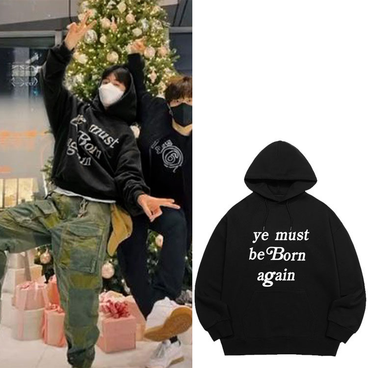 treasure组合asahi滨田朝光同款印花休闲秋冬加绒男女卫衣连帽衫