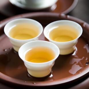 潮汕正宗骨瓷竹节杯品茗杯小号潮州工夫茶杯薄胎陶瓷茶具泡茶单杯