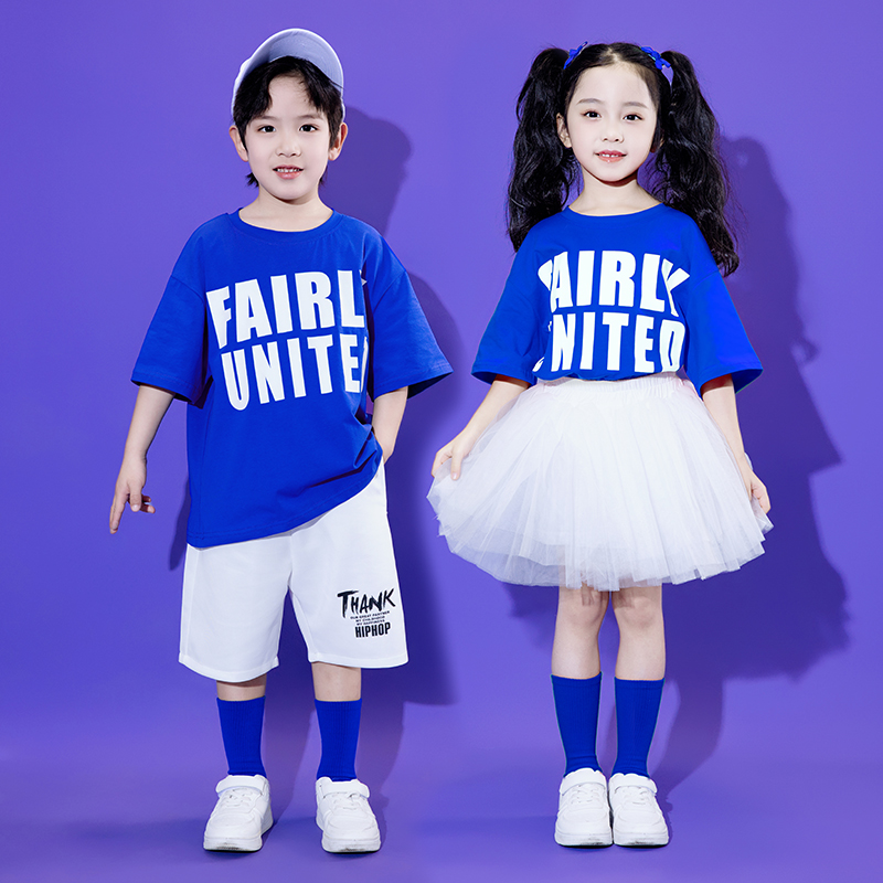 六一儿童团体舞蹈表演服装小学生运动会啦啦队演出服幼儿园拉拉操