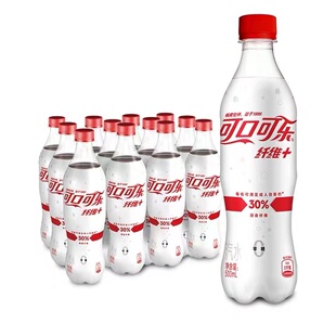 可口可乐 无糖可乐纤维500ml*12/24瓶 +益生元含膳食纤维0糖0脂肪