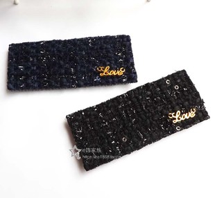 {28元包邮}长方形布艺刘海贴魔法贴简约方块碎发贴日韩头饰发饰品