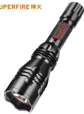 supfire神火正品手电筒Y3A强光充电远射王CREEQ5骑行防水聚光