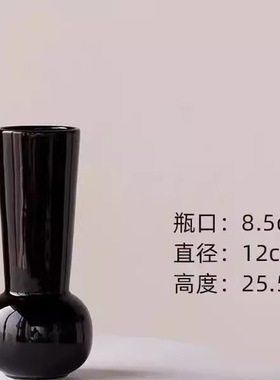 SuMai轻奢ins陶瓷花瓶插花摆件高级感小众高颜值家居装饰花瓶陶瓷