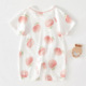 2026婴儿连体衣纯棉a类夏季 哈衣 新生儿衣服女短袖 薄款 男宝宝夏装