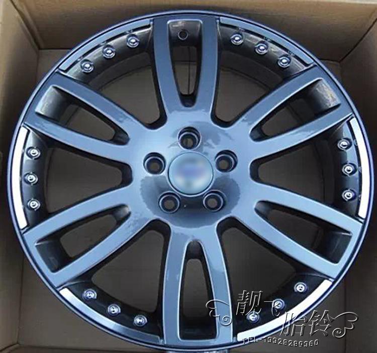 19寸适用沃尔沃XC60 XC90 S40 S60 S80L捷豹极光改装轮毂5*108