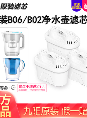 九阳家用自来水净水壶jyw-b06/b02/b05e滤水壶过滤器原装滤芯