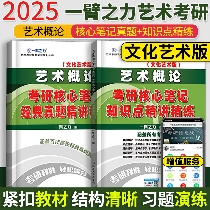 一臂之力2025艺术概论考研精讲