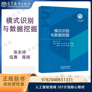模式识别与数据挖掘 平装 张东祥 伍赛 陈刚 张向荣 高等教育出版社 人工智能领域101计划核心教材 9787040651331